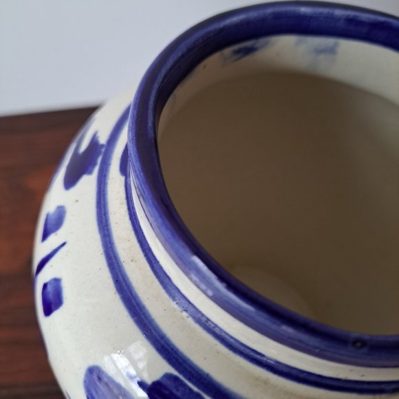 Vintage Oaxaca Pottery Vase - Picture 3 of 4